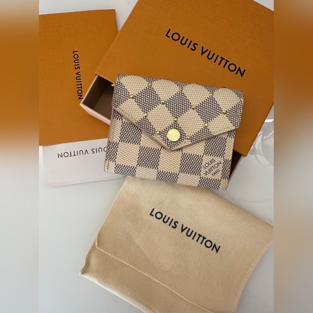 Louis Vuitton Wallet Zoe Damier Azur - Picture 3 of 13
